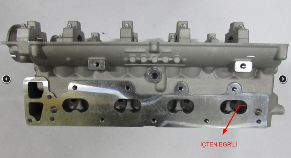 Opel X16XEL 2001- Silindir Kapak (İçten Egrli)