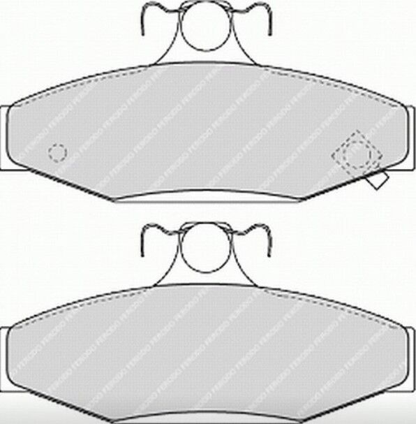 Daewoo Musso Korando TD Arka Fren Balatası