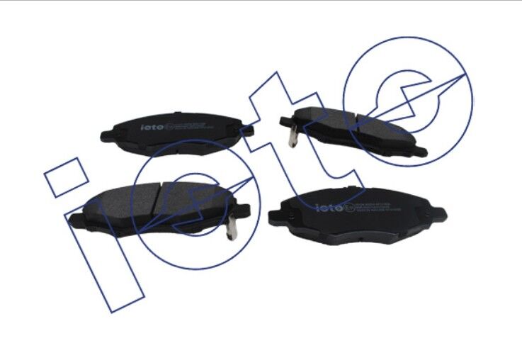 Toyota Hilux Vigo 4X2 2004- Ön Balata IOTO