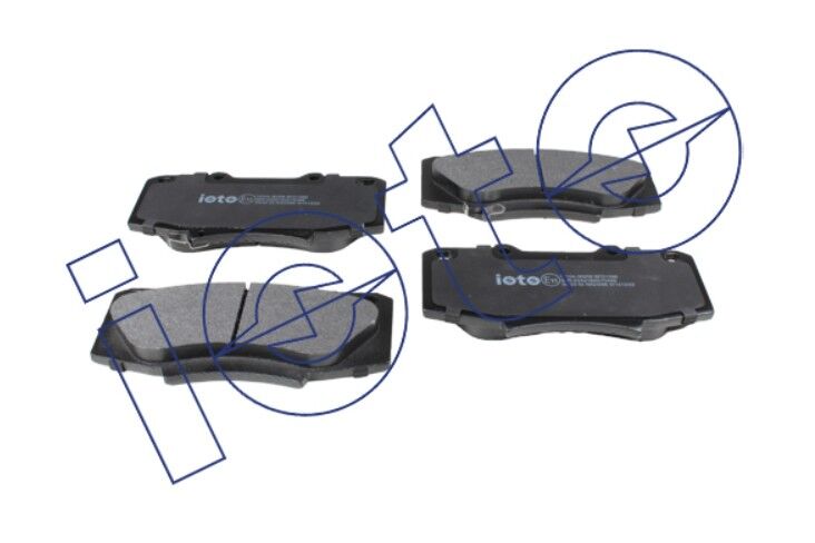 Toyota Hilux Vigo 11- Ön Balata IOTO