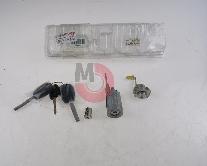 D-MAX EURO5 Set Komple Kilit Anahtar Orj.