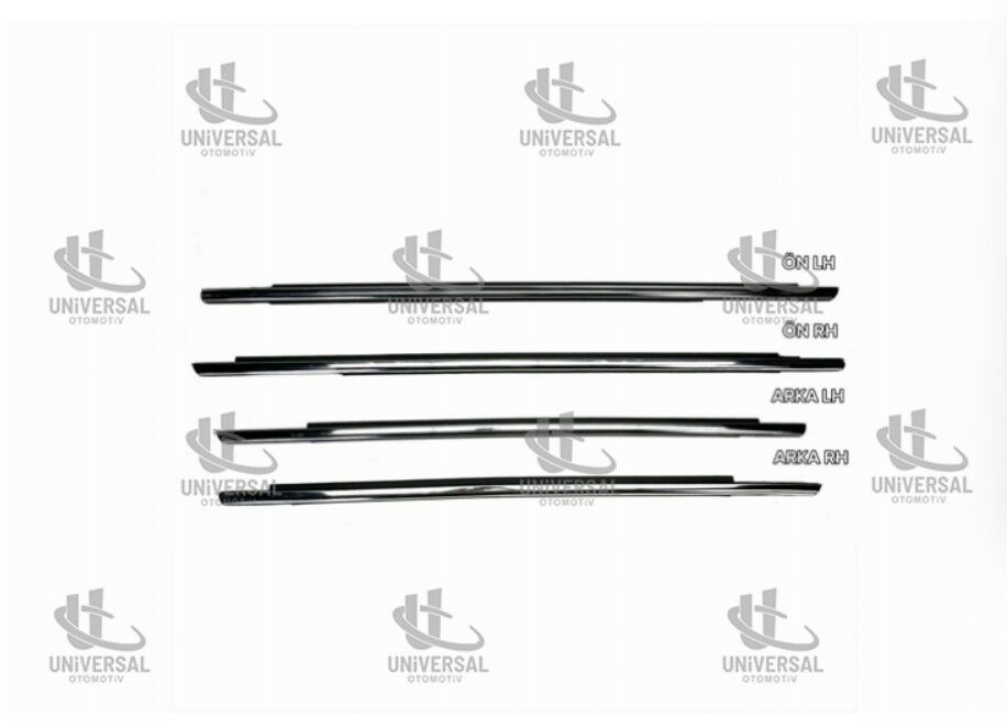 MONDEO 13-18 DIŞ ARKA LH ÇITA CAM SIYIRICI FİTİL (SİYAH)