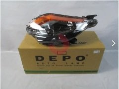 MITSUBISHI L200 CR SU 2016 FAR KOMPLE SOL (LH) MOTORSUZ K.SARI (DEPO) (MOTOR TAKILABİLEN)