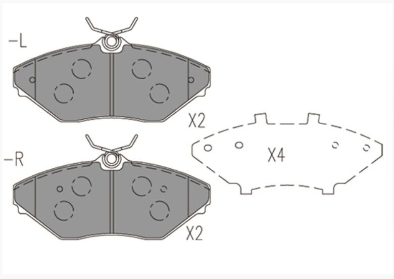 Tata Xenon Ön Fren Balatası 13-15 Y.Model