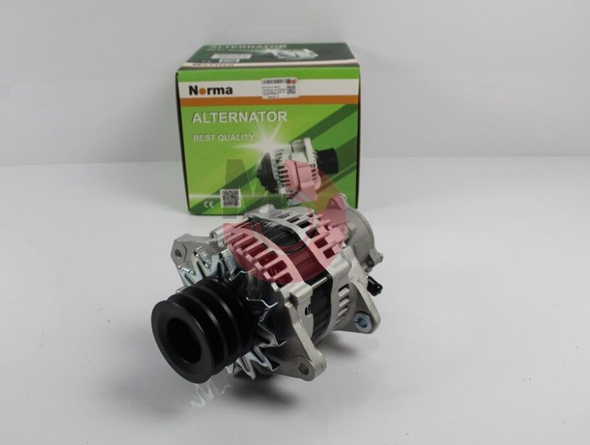 Turkuaz Alternatör Komple 80A Çift Fişli