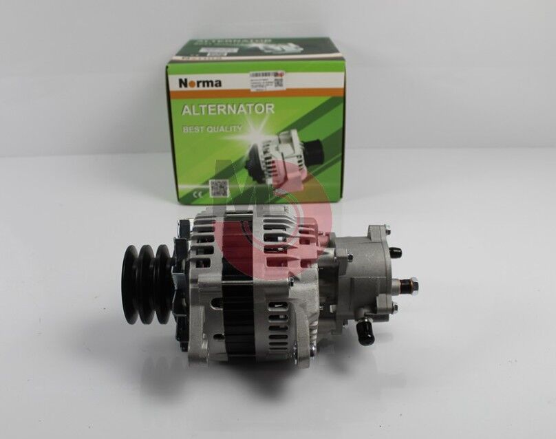 Turkuaz Alternatör Komple 80A Çift Fişli