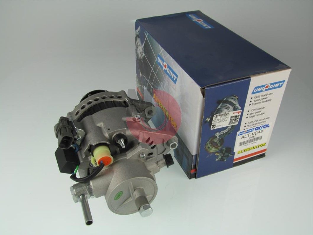 NPR66 Alternatör Komple 24V 60A (UNIPOINT) (YM)