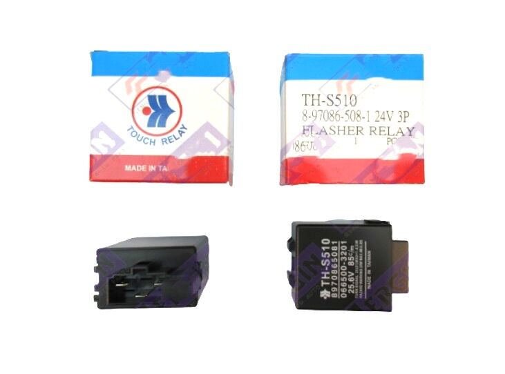 NKR55 4.3L 97-06/NPR66 4.3L 97-06 Sinyal Flaşörü 24V (3 Pin Siyah)