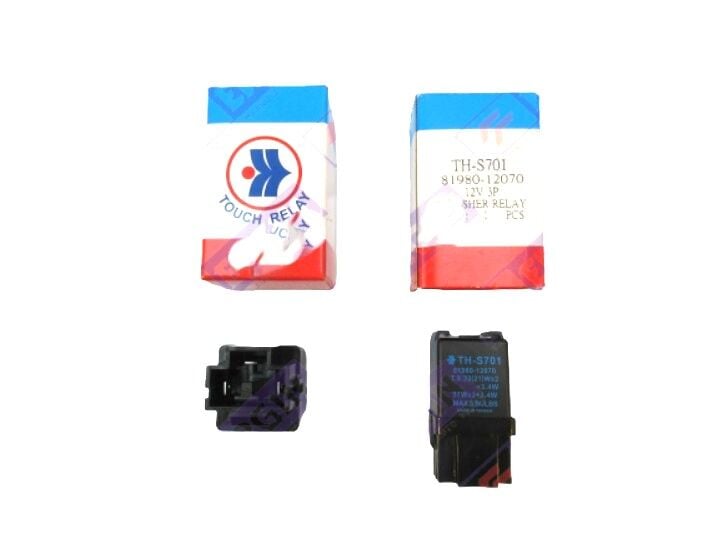 Hilux 89-97/Corona 88-95/Carina 96-97/RAV4 95-97 Sinyal Flaşörü (3 Pin Siyah)