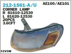 TOYOTA	COROLLA (E10) SİNYAL LAMBASI SAĞ 93-94 Benzin