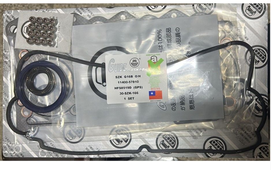 Vitara 1,6L 16V/Swift 1.6L/Baleno 1.6L 16V Tk Conta 89-01 G16B