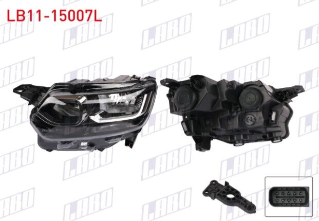 Citroen Berlingo 2018- Far Sol