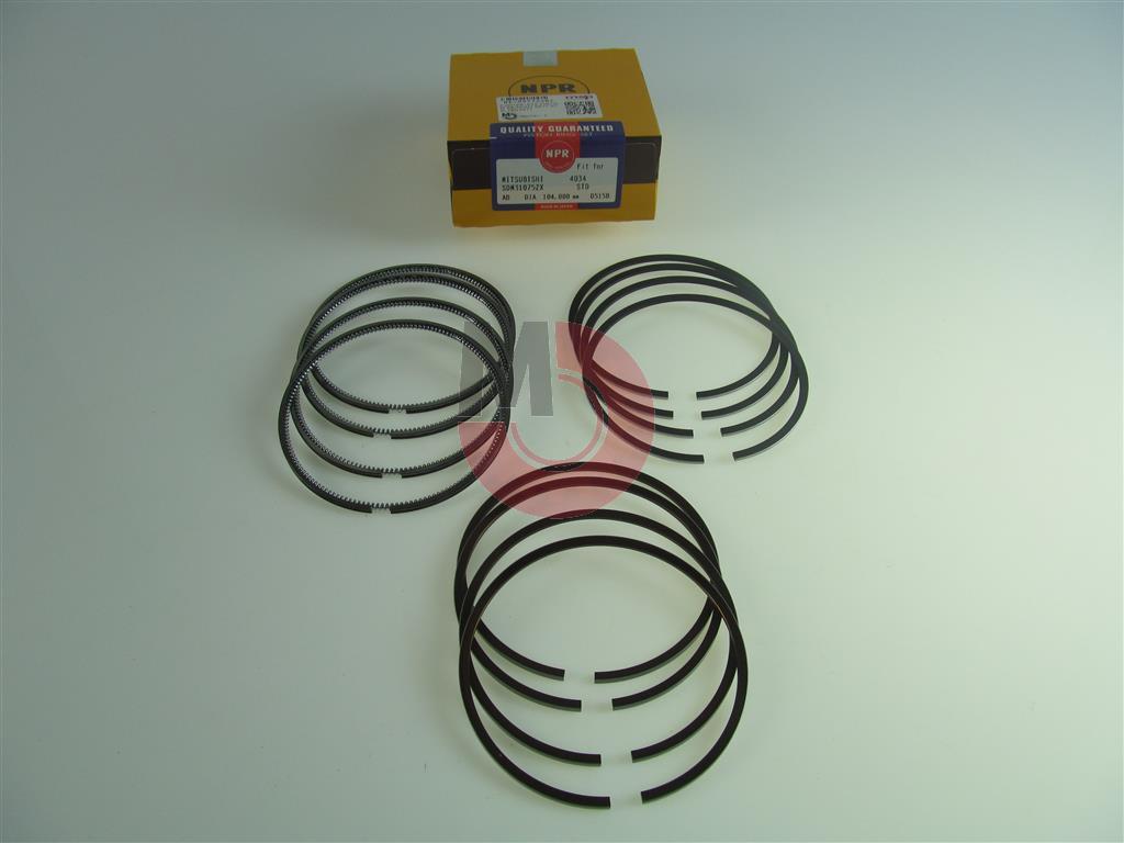 MITSUBISHI CANTER 659-859 PİSTON SEGMAN SETİ STD.(4D34T)