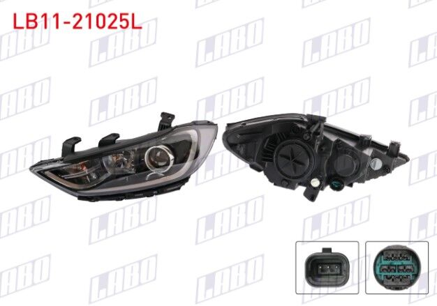 Hyundai Elantra 16-18 Far Sol Elektrikli Motorlu
