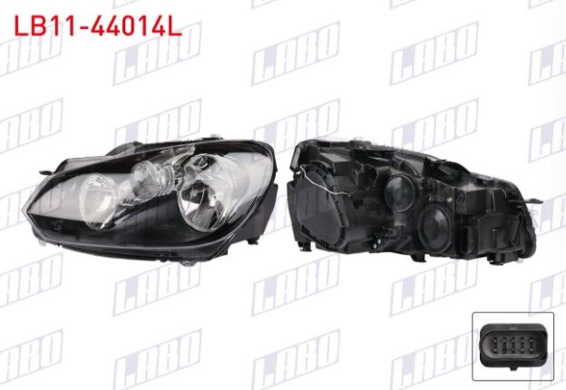 Volkswagen Golf VI 2009-2012 Far Sol