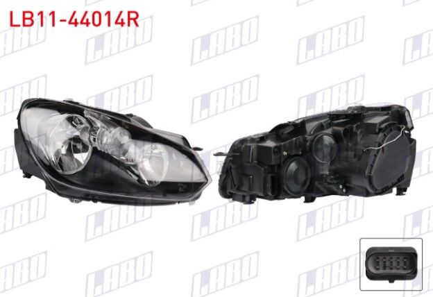 Volkswagen Golf VI 2009-2012 Far Sağ