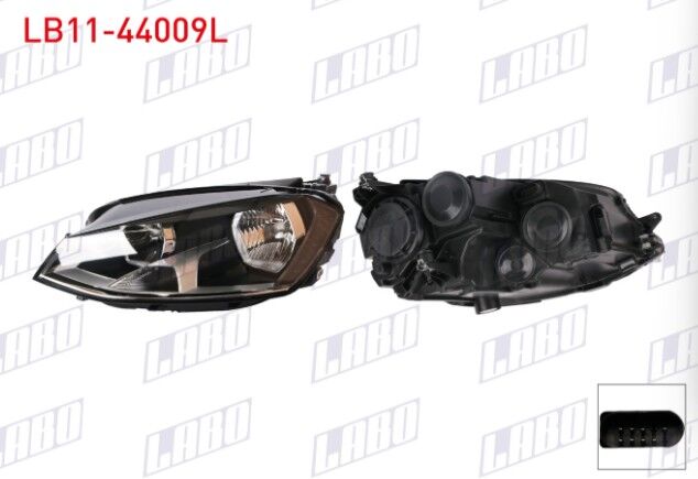 Volkswagen Golf VII (5G1) 2014- Far Sol Motorlu