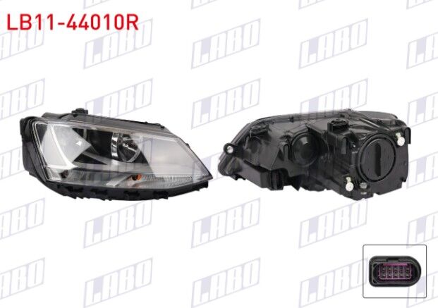 Volkswagen Jetta IV (162) 2011- Far Sağ Motorlu