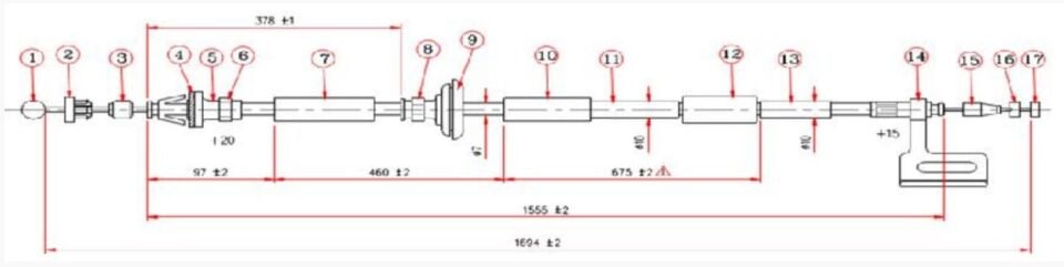 NKR55 2.8cc Gaz Teli