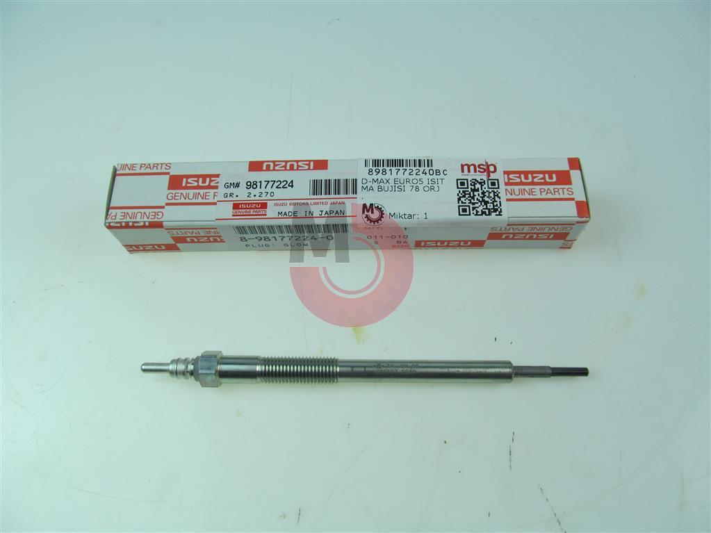 Dmax Euro5 Isıtma Bujısı Orj