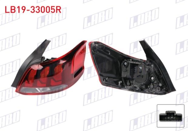 Peugeot 301 2017- Stop Sağ