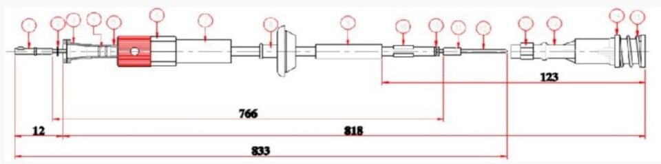 Accent 95-99 Kilometre Teli